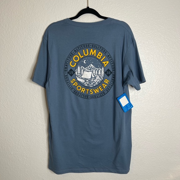 Columbia Other - NWT Men's Columbia Camping Blue Tee
